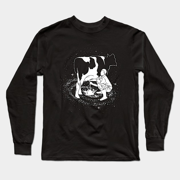 Just for Pun Series: The Milky Way Long Sleeve T-Shirt by Jarecrow 